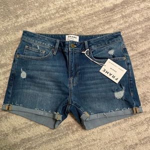 NWT Frame jean shorts size 26